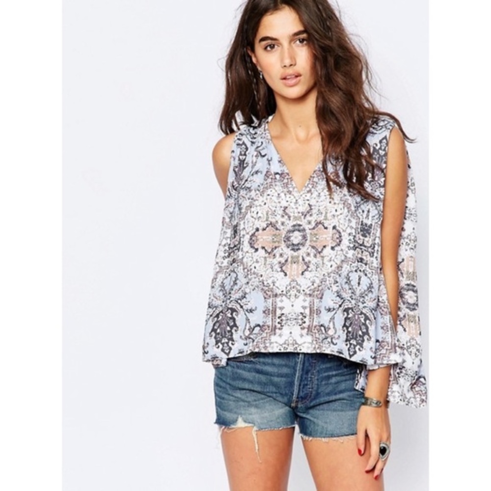 Free People | Darcy Printed Swing Top